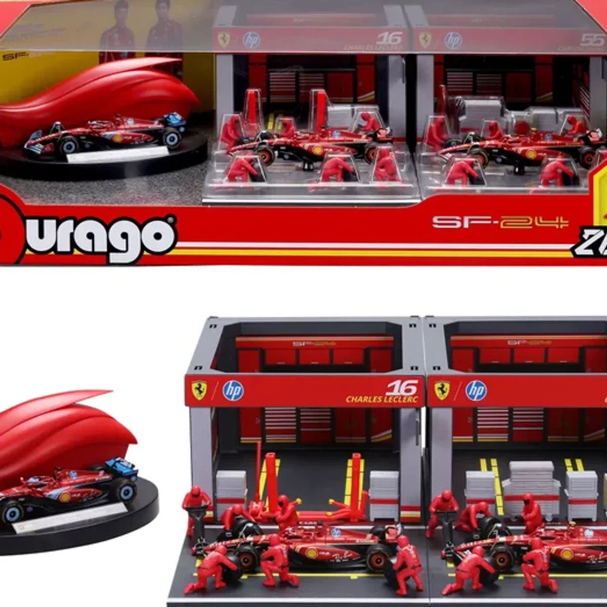 1:43 Ferrari Formula Racing Paddock