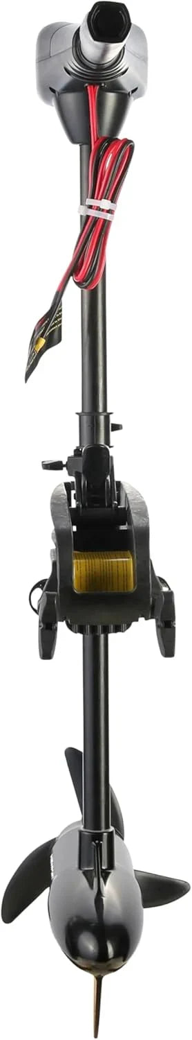 Push-type seawater rear-mounted installed electric trolling motor for fishing, equipped with LED battery indicator light