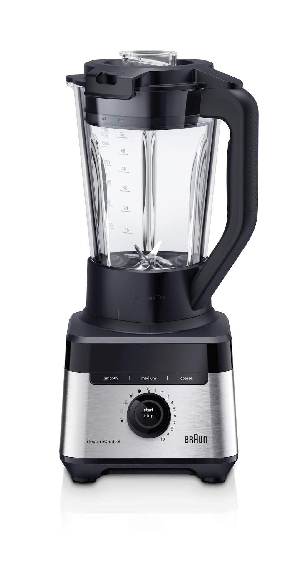 Braun 10-Speed Kitchen Jug Blender with 9 Settings & iTextureControl, 1200W, Black