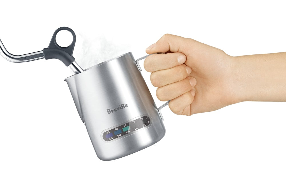 Breville Temp Control Milk Frothing Jug, Stainless Steel, 16 fl. oz.