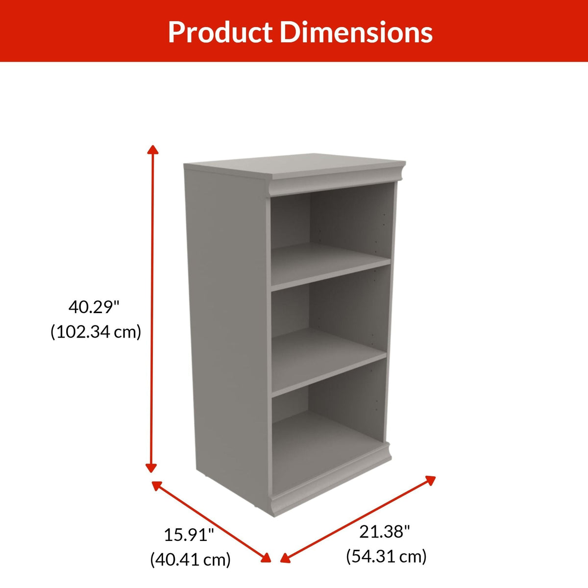 ClosetMaid Modular Stackable Closet Storage Shelf Unit, Taupe