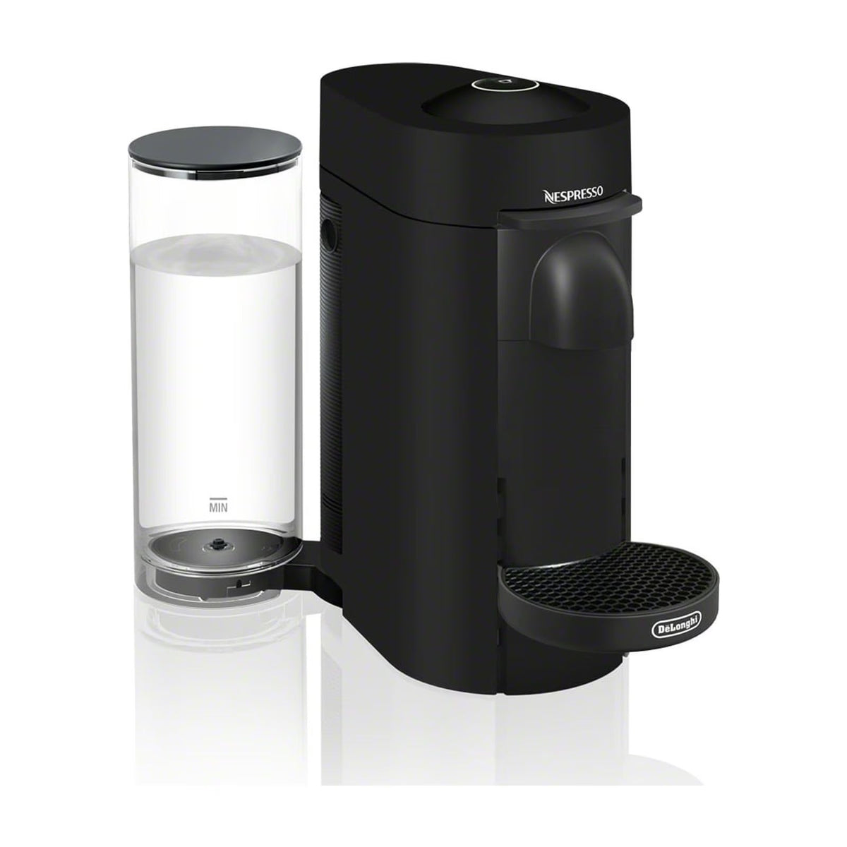 Nespresso New Vertuo Plus Deluxe Coffee and Espresso Machine by De'Longhi, Black, Single-Serve Brewers