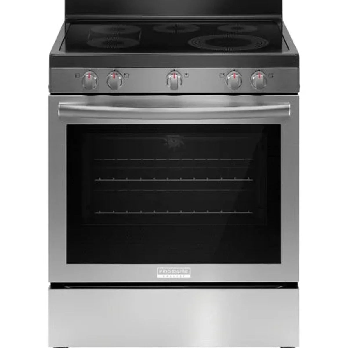 Frigidaire Gallery 30 in 5.3 cu ft. Stainless Steel Electric 5-Burner Range with Total Convection