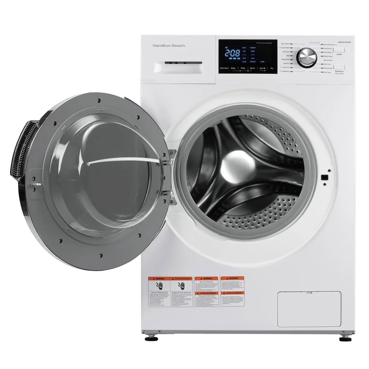 Hamilton Beach 24 in. 3.1 cu. ft. All-in-one Ventless Washer Dryer Combo