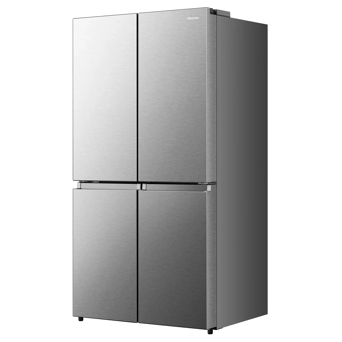 Hisense 24 in. 11.5 cu ft. Stainless Steel Top Mount Counter Depth Refrigerator with Recessed Handles
