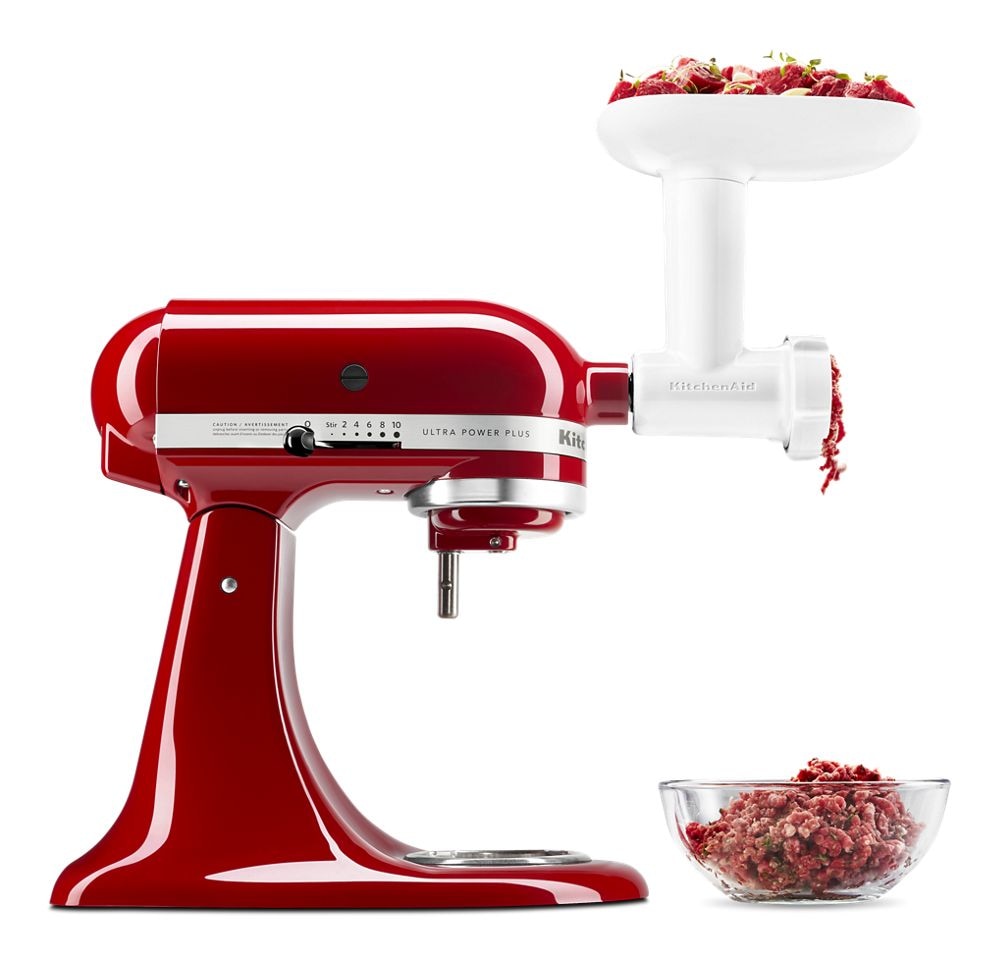 KitchenAid Plastic Meat Grinder Stand Mixer Attachment