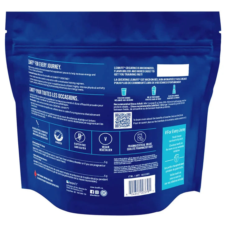 Leanfit Sport Creatine Monohydrate, 1kg