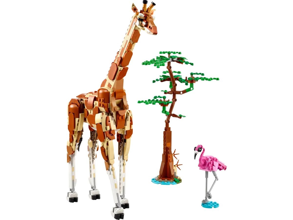 LEGO Creator 3-in-1 Wild Safari Animals - 31150, 780-pcs, Ages 9+