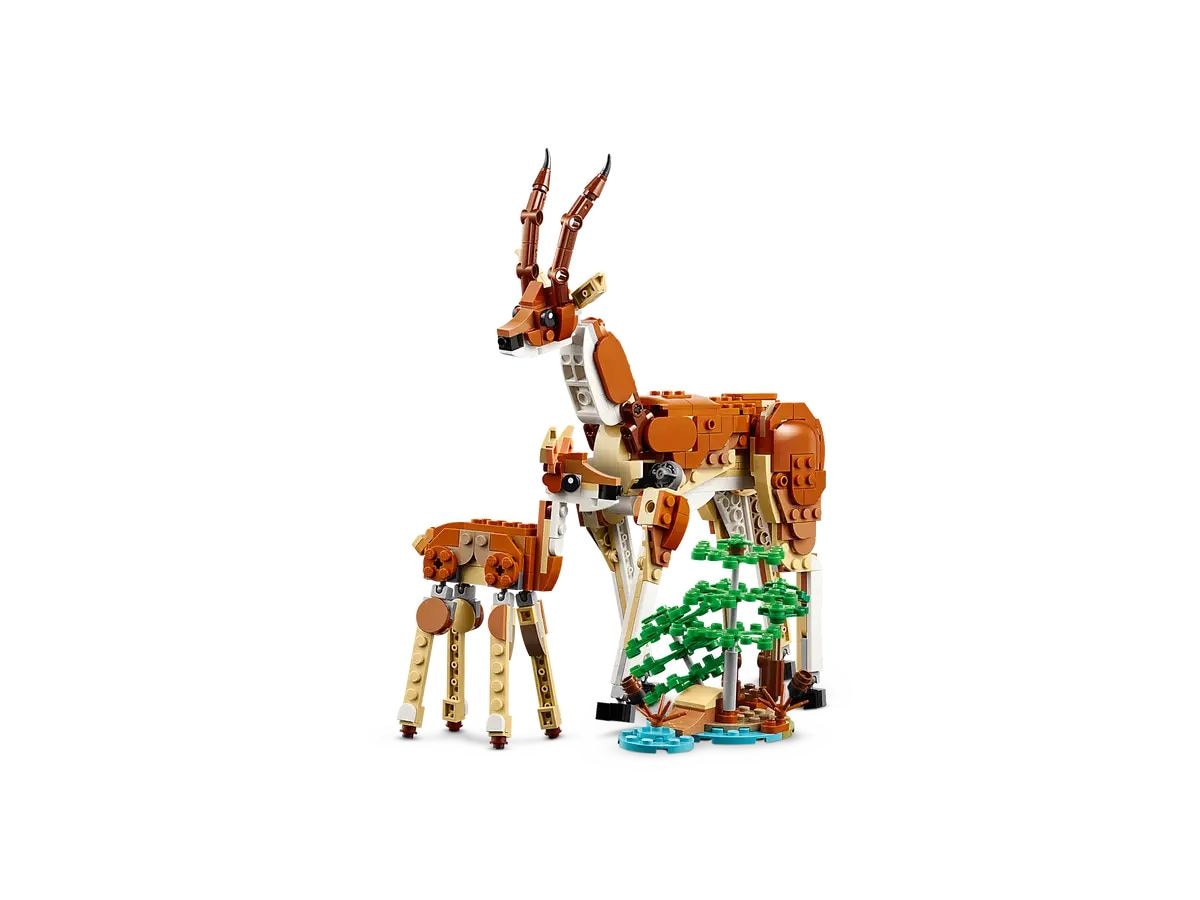 LEGO Creator 3-in-1 Wild Safari Animals - 31150, 780-pcs, Ages 9+