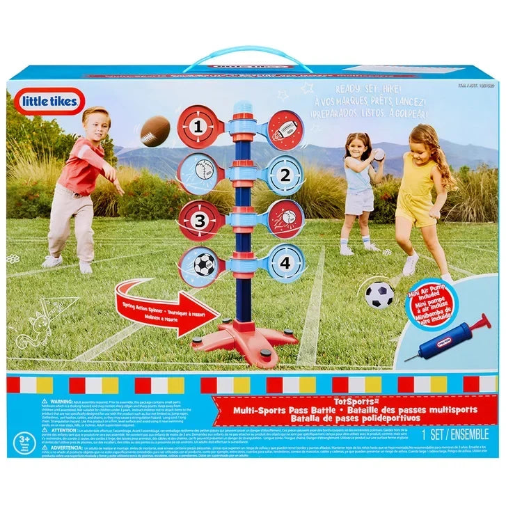 Little Tikes - Multi Sports PassThrow Battle Set