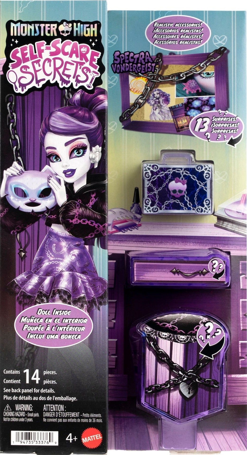 Monster High Self Scare Secrets Wave 2 Assorted