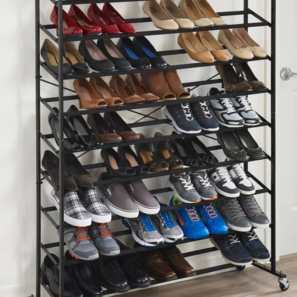 Neatfreak 9 Tier Rolling Shoe Tower