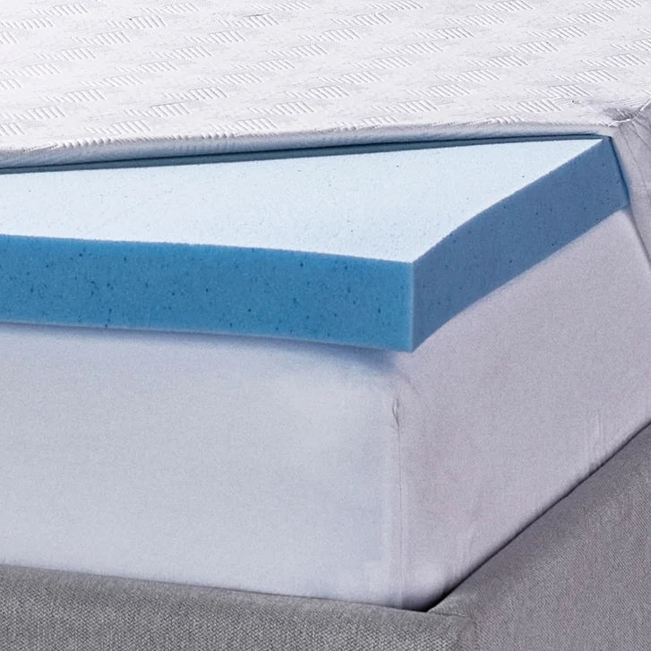 Novaform Pillow Top Plus Gel Memory Foam 4-inch Mattress Topper