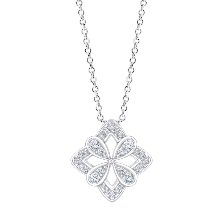 Round Brilliant Diamond Pendant (0.16 ctw)