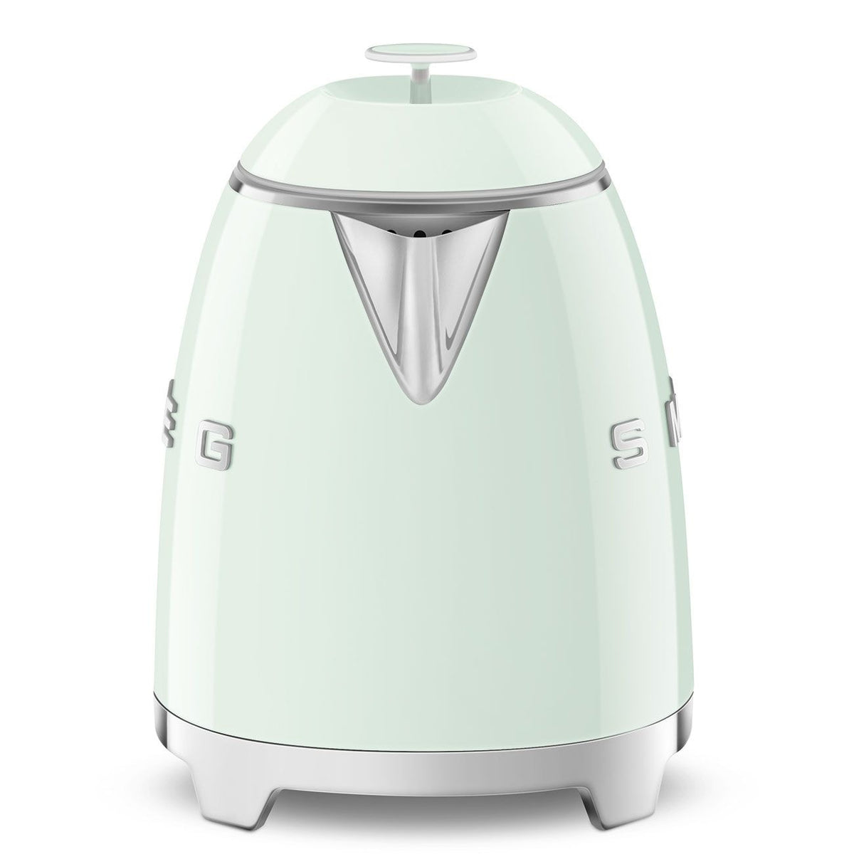 Smeg 50's 1400W Retro Style Electric Mini Countertop Kettle with Cordless Base, Pastel Green, 0.8-L