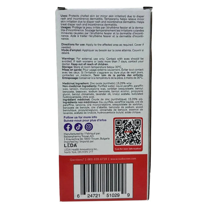 Sudocrem Diaper Rash Cream, 2 400g