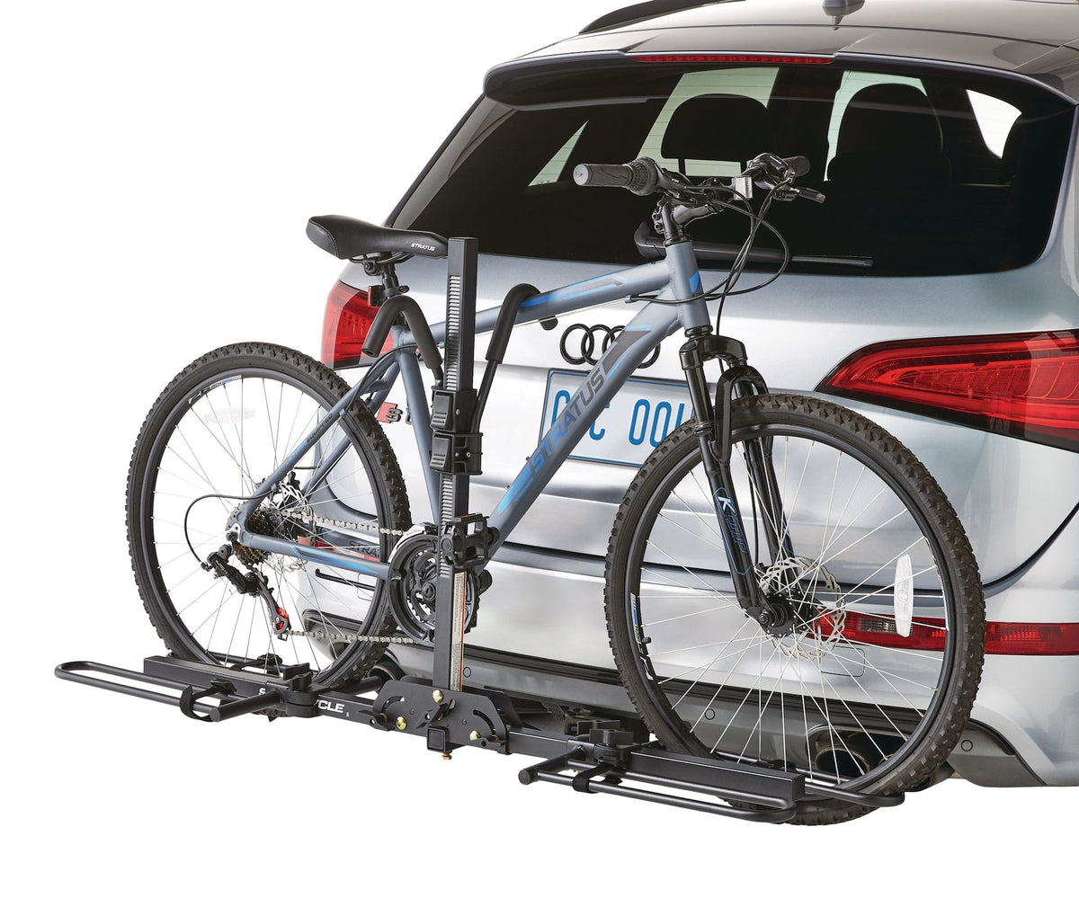 Supercycle Hitch Mounted Platform Bike Carrier, 2-Bikes