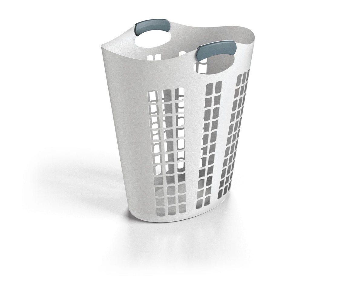 type A Flexible Laundry Hamper, White