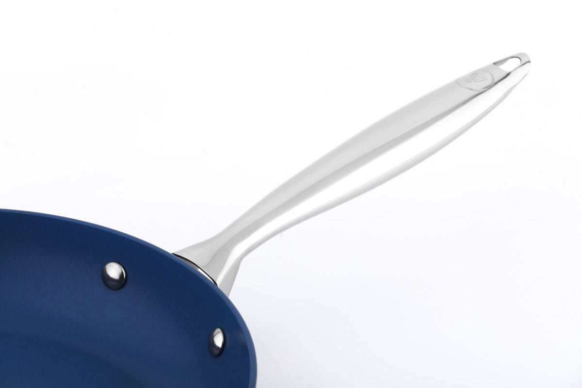 Vida by PADERNO Aluminum Non-Stick Frypan, Blue, 10 1/4-in