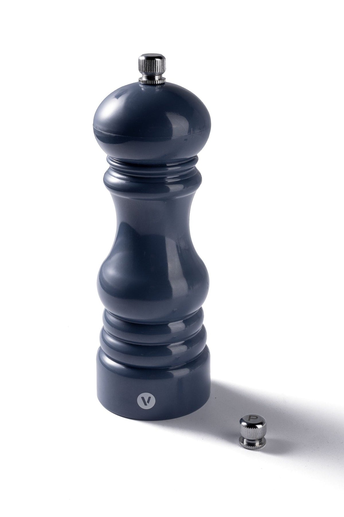 Vida By Paderno Classic Ceramic Pepper Mill, 17.5-cm, Blue