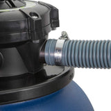 13-inch sand filter, 0.75 horsepower, swimming pool pump, 2400 gallons per hour, suitable for outdoor swimming pool package, multi-interface valve, maximum capacity 10000 gallons, 1-1/4 inch NPT interface