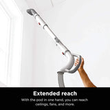 Vertical vacuum cleaner | Navigation-type detachable lifting device | Rotating steering device | High-efficiency particulate air filter | Vacuum cleaner suitable for pet hair | Includes gap cleaning tools and dusting brushes | Suitable for carpets an