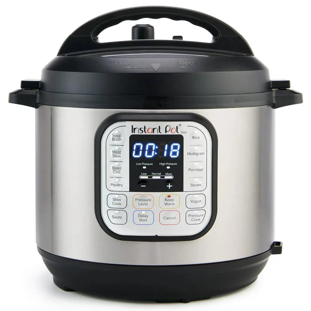 Instant Pot Duo 6 Qt Electric Pressure Cooker 7 In 1 with Easy Release Steam Switch