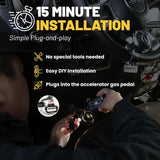 Board Commander Throttle Response Controller - Suitable for sporty, sport-enhanced, off-road, Robinson, 3.0-liter diesel, 3.6-liter gasoline, Jeep Grandview off-road modification kit, and all-terrain upgrade products.