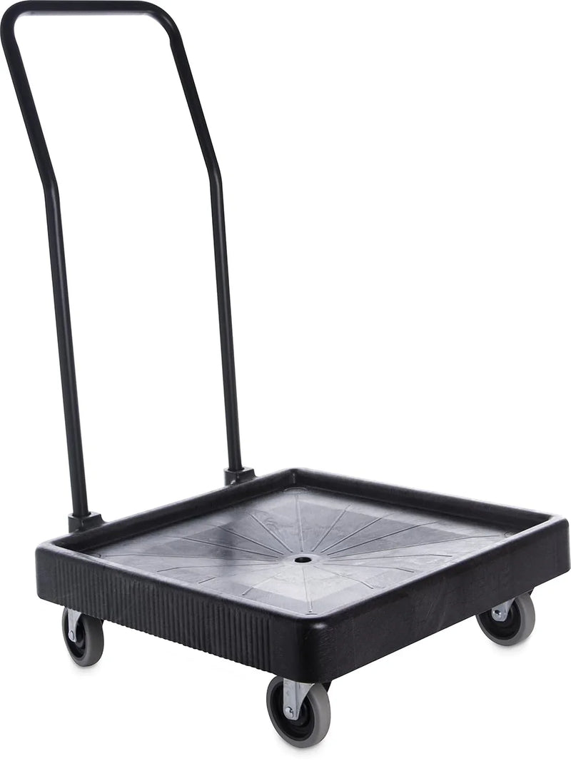 General dishwasher cart, with handle, with a load capacity of 350 pounds, blue