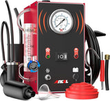 Smoke machine - The car model comes with an internal air pump, evaporative smoke machine leakage tester (with pressure gauge and flow meter), odorless car smoke machine leakage detector, and vacuum-type smoke tester for cars.