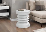 Special Product I 4153 Wall-mounted Coffee Table, 25 inches high, suitable for indoor or outdoor environments. It can be used as a side table, end table, bedside table, living room table, bedroom table, bedside cabinet or round table. The color is wh