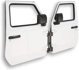 Luxury wall-mounted car door storage bracket - Suitable for the front and rear doors of Jeep Wrangler models YJ, TJ, JK and JL