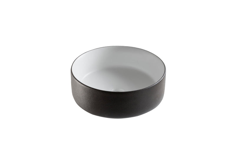 Arya Ceramic Vessel Bathroom Sink/Basin, Black