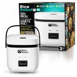 As Seen On TV Nonstick Rice Cooker Robot, Large, 2-L Capacity