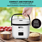 As Seen On TV Nonstick Rice Cooker Robot, Large, 2-L Capacity