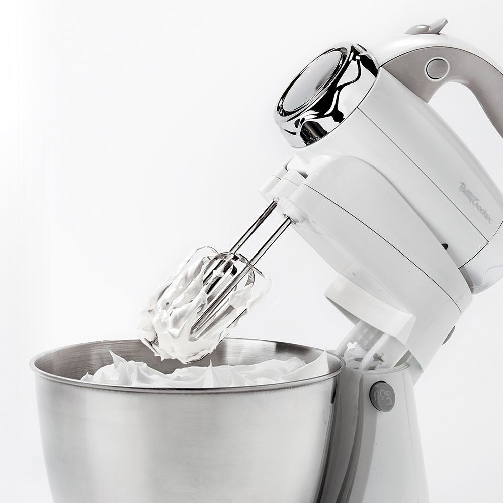 Betty Crocker 2-in-1 Stand Mixer, 7-in, Black
