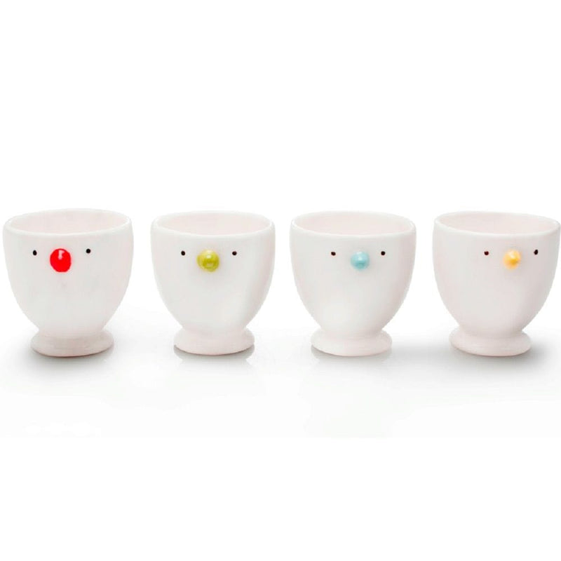Bia Chick Porcelain Egg Cups, 4-pk