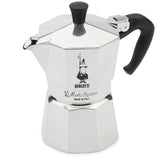 Bialetti Moka Pot with Ergonomic Anti-Scale Handle, 6-Cup
