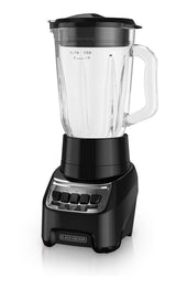 Black & Decker Blender Power Crush 4-Speed Piano Key, Black, 700W