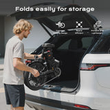 AIRWEST 20 in Foldable Electric Bike for Adults, Compact Commuter eBike with 500W Motor 750W Peak, Removable 48V 7.8Ah Battery, 50 Miles PAS...
