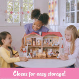 Calico Critters Red Roof Country Home, Dollhouse Playset with Figures, Furniture and Accessories