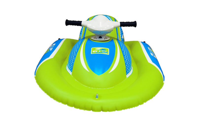 Fluid Wavemaker Motorized River/Lake Inflatable, Teal/Green/White