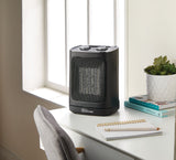 For Living Oscillating 2-Setting Desk Heater