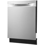 Frigidaire 24 in. Top Control 49 dBA Dishwasher with Hybrid Tub in Stainless Steel
