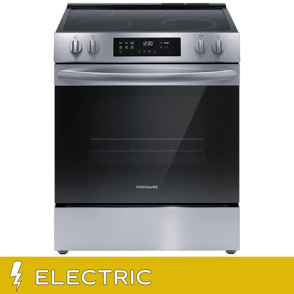 Frigidaire 30 in 5.3 cu ft. Electric 5-Burner Range with Even Baking Technology