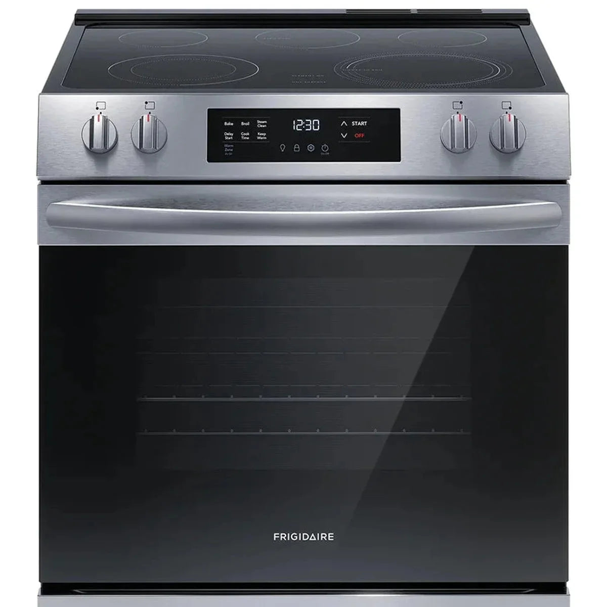 Frigidaire 30 in 5.3 cu ft. Electric 5-Burner Range with Even Baking Technology