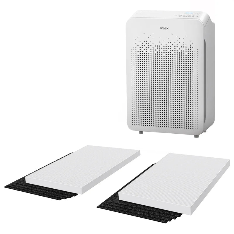 GermGuardian - Air Purifier with HEPA Filter and Odor Control, 2 Pack