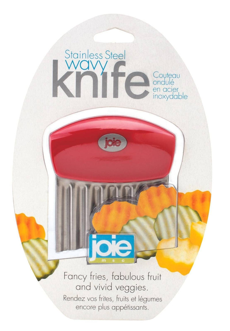 Joie Stainless Steel Wavy Knife for Meal Preparation