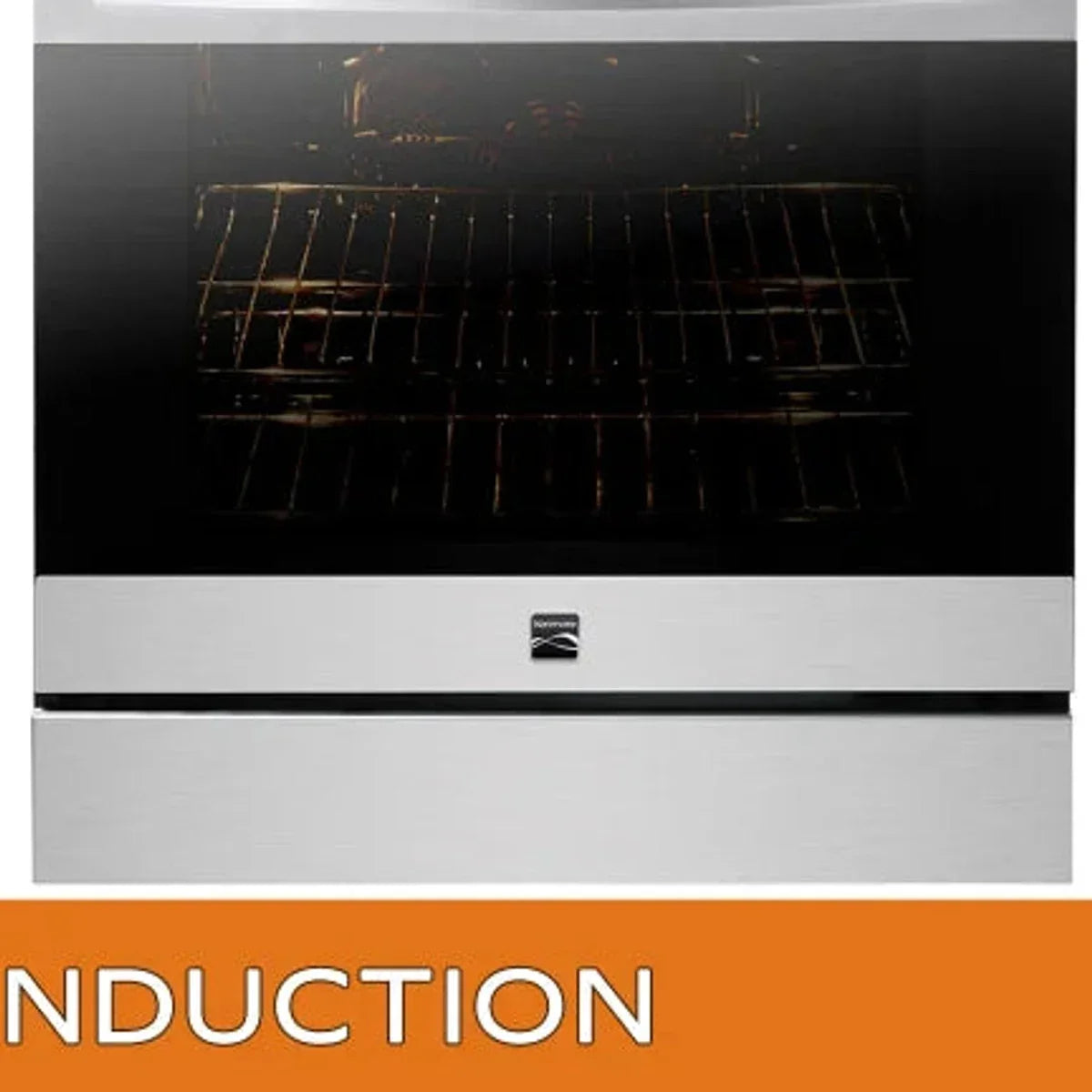 Kenmore 30 in. 5 cu ft. Stainless Steel Digital Control Induction Range with True Convection and Air Fry