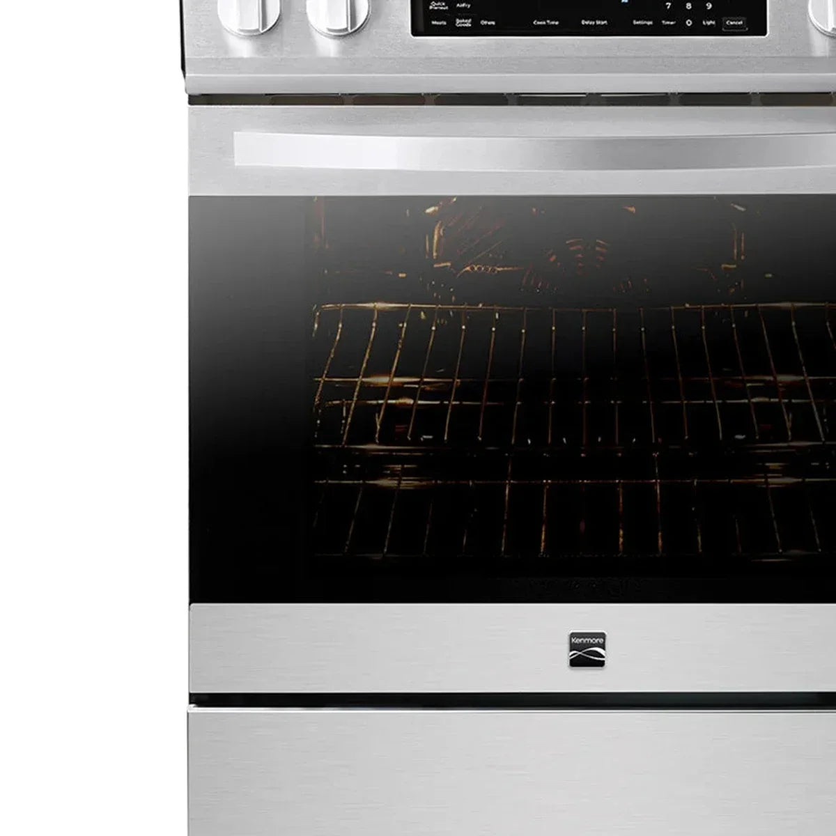 Kenmore 30 in. 5 cu ft. Stainless Steel Digital Control Induction Range with True Convection and Air Fry